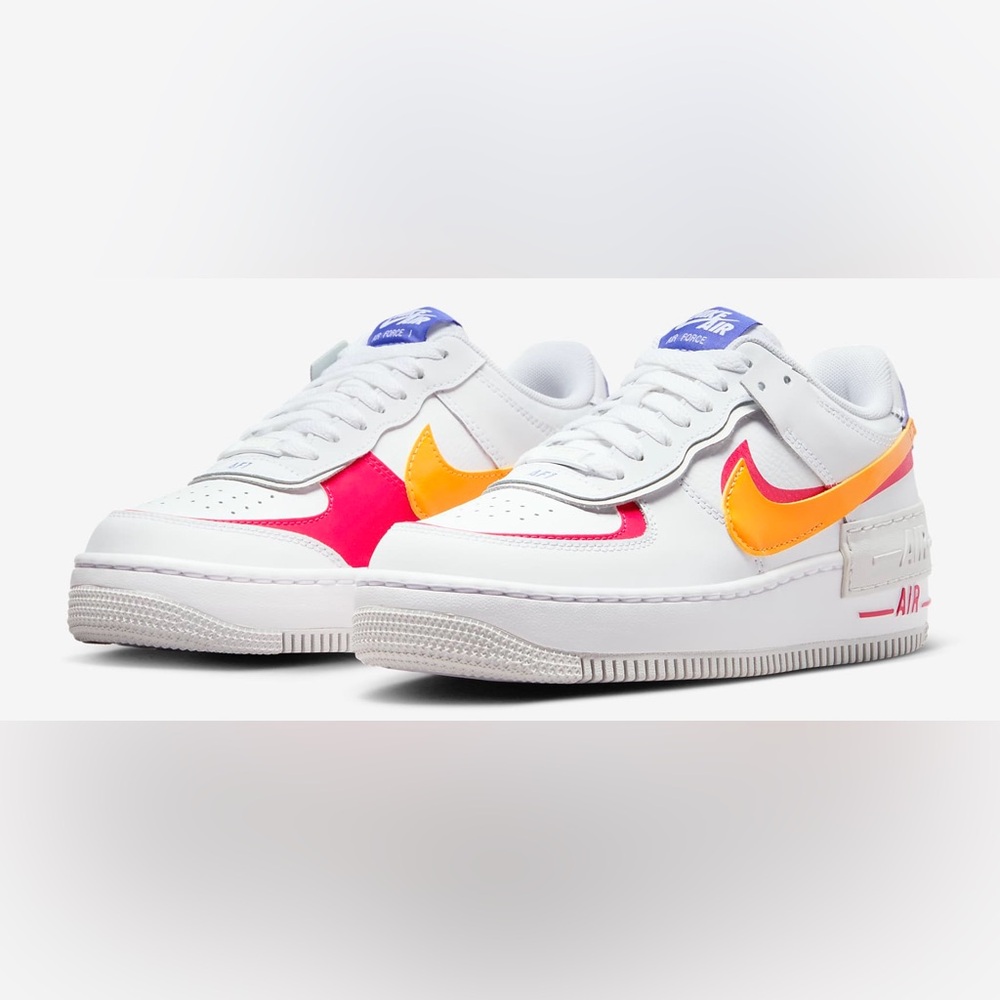 Nike Women’s Air Force 1 Shadow - DZ1847-100 - Preowned - Size 9.5
